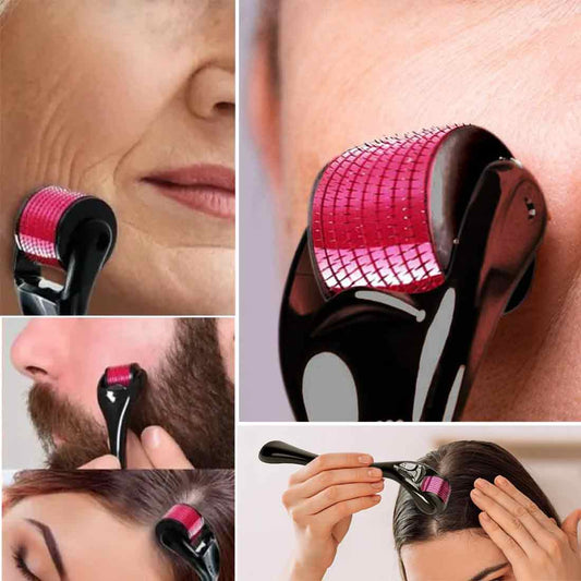 Derma Roller For Hair And Beard Regrowth 540 Micro 0.5MM